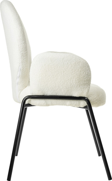 Изображение товара Стул Mio Tesoro Фиджи-1 DC-238 (белый/черный)