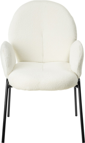 Изображение товара Стул Mio Tesoro Фиджи-1 DC-238 (белый/черный)