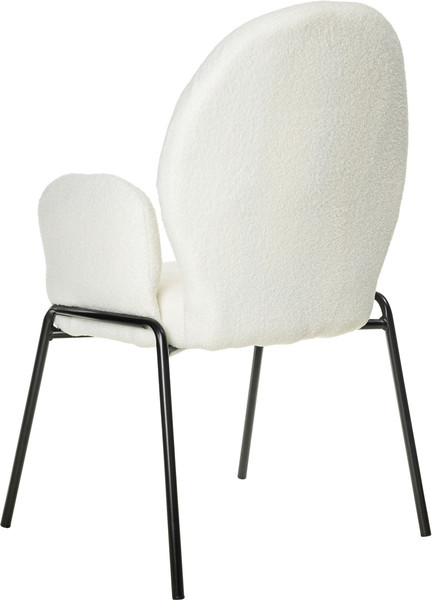 Изображение товара Стул Mio Tesoro Фиджи-1 DC-238 (белый/черный)