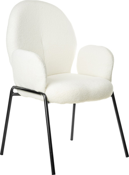 Изображение товара Стул Mio Tesoro Фиджи-1 DC-238 (белый/черный)