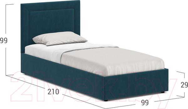 Изображение товара Односпальная кровать Moon Family 1258 / MF008978