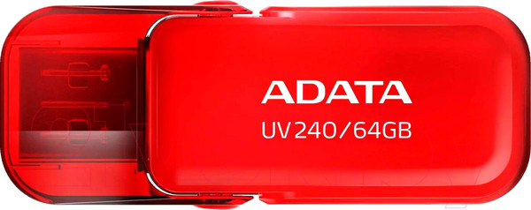 Изображение товара USB flash накопитель A-data UV240 64GB (AUV240-64G-RRD)