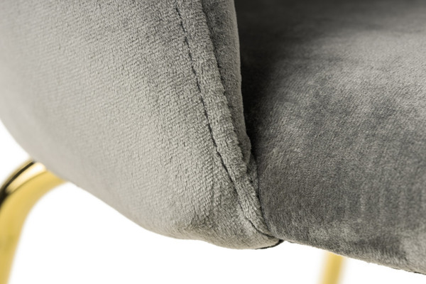 Изображение товара Стул Mio Tesoro Паола DC-125М (серый/золото, G062-38)