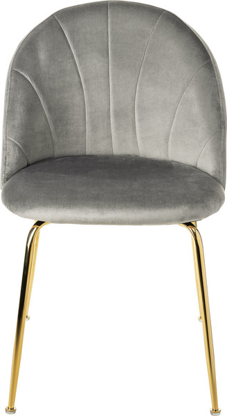 Изображение товара Стул Mio Tesoro Паола DC-125М (серый/золото, G062-38)