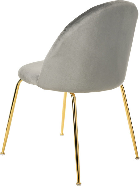 Изображение товара Стул Mio Tesoro Паола DC-125М (серый/золото, G062-38)