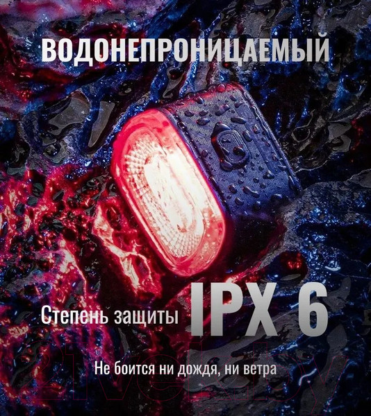 Изображение товара Фонарь для велосипеда RockBros Задний Q4 (черный)