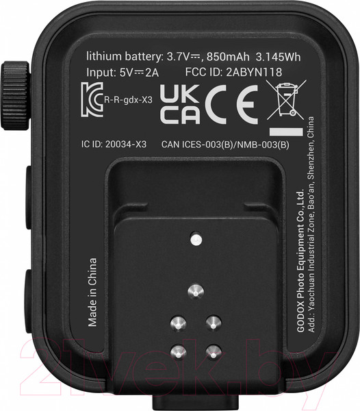 Изображение товара Синхронизатор для вспышки Godox X3-N TTL для Nikon / 31651