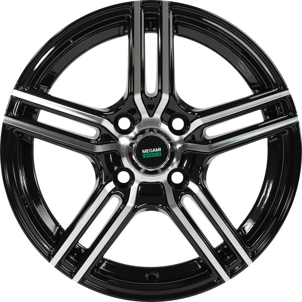 Изображение товара Литой диск Megami MGM-1 14x5.5" 4x98мм DIA 58.6мм ET 35мм GMF