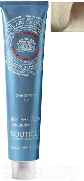 Изображение товара Крем-краска для волос Bouticle Atelier Color Integrative 9.0 (80мл, блондин натуральный)