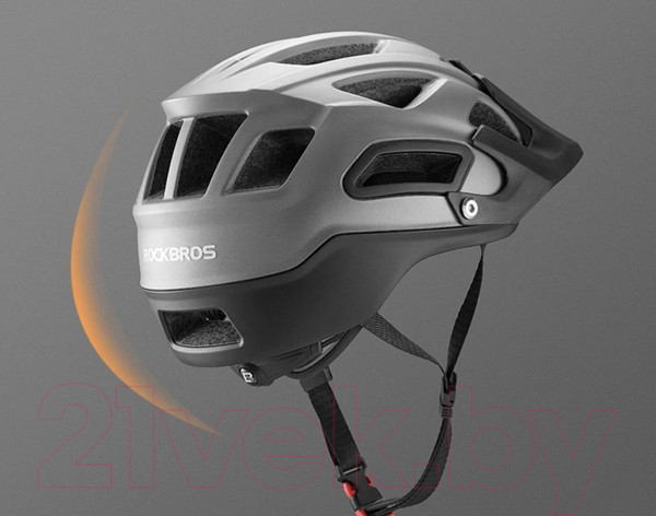 Изображение товара Защитный шлем RockBros HC-65 (L, черный)