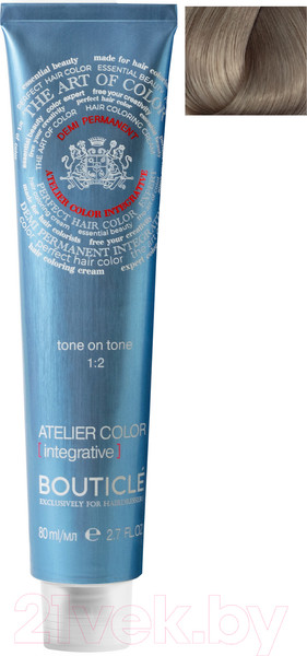 Изображение товара Крем-краска для волос Bouticle Atelier Color Integrative 9.76 (80мл, блондин коричнево-фиолетовый)
