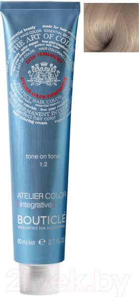 Изображение товара Крем-краска для волос Bouticle Atelier Color Integrative 9.65 (80мл, блондин фиолетово-розовый)