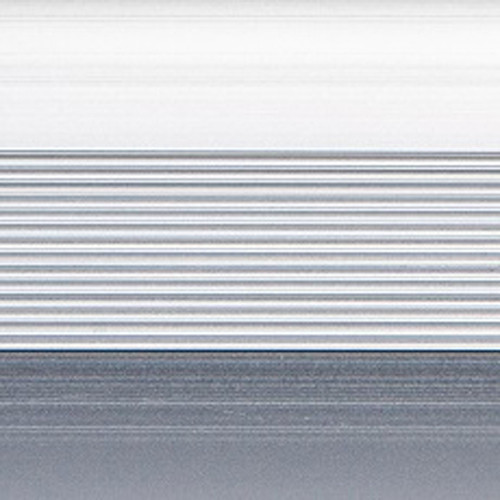 Изображение товара Порог Русский Профиль Анодированный разноуровневый с дюбелем 40мм 1.8м (серебро матовое)