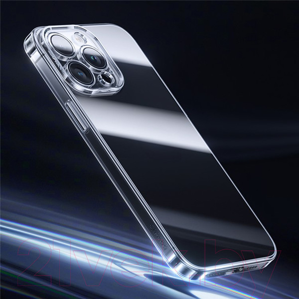 Изображение товара Чехол-накладка Baseus Lucent для iPhone 15 Pro / 660154899A (прозрачный)