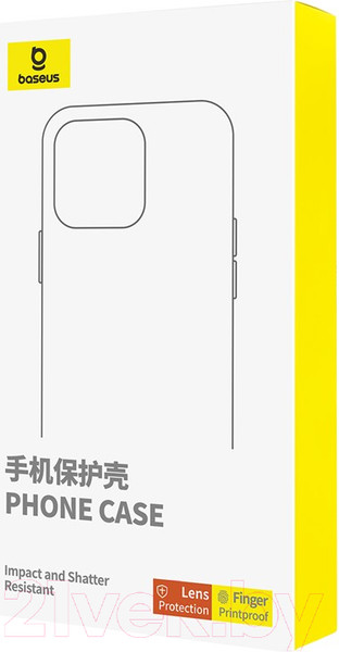 Изображение товара Чехол-накладка Baseus Lucent для iPhone 15 Pro / 660154899A (прозрачный)