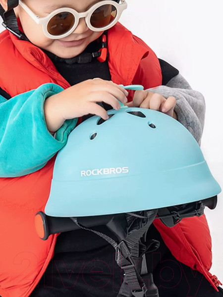 Изображение товара Защитный шлем RockBros TS-021 (голубой)