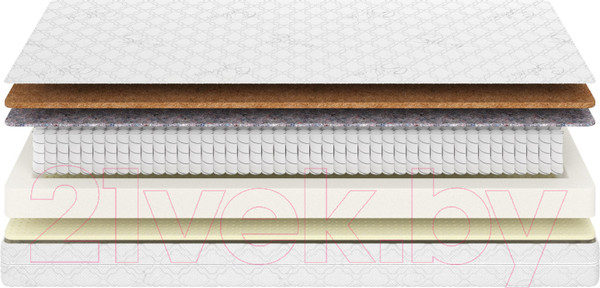 Изображение товара Детский матрас Seven Dreams Hard Lux EVS500 Plus 415209 (70x160)