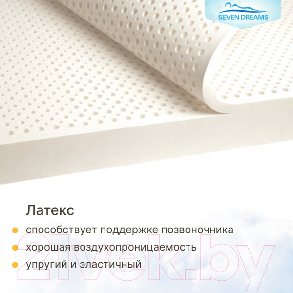 Изображение товара Матрас Seven Dreams Dream EVS500 Plus 415060 (90x190)