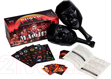 Изображение товара Настольная игра Cosmodrome Games Мафия с масками / SWNF0068/22