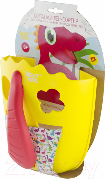 Изображение товара Игра для ванной ROXY-KIDS Dino / RTH-001L (лимонный)