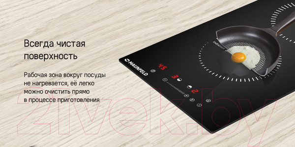 Изображение товара Индукционная варочная панель Maunfeld CVI292STBKC