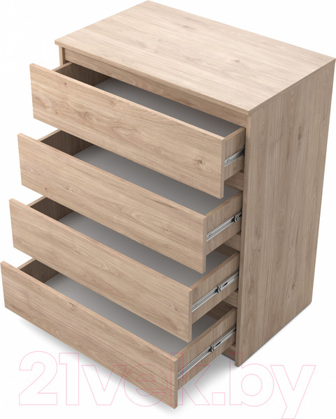 Изображение товара Комод MySTAR Сноули ИВ-121.01 (гикори кингстон)