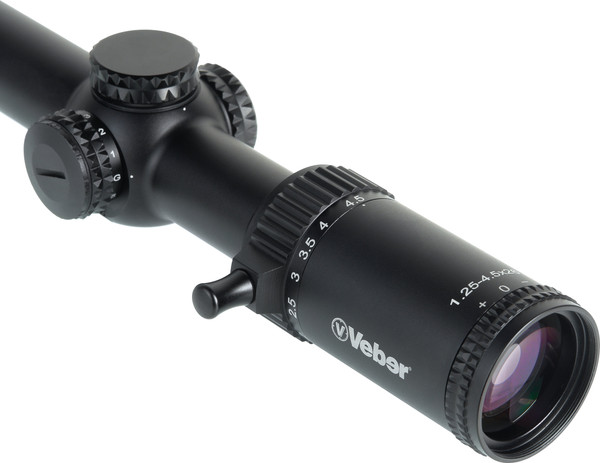 Изображение товара Оптический прицел Veber Wolf 1.25-4.5x26 IR DnD (загонник)