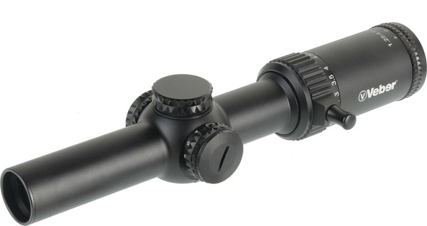 Изображение товара Оптический прицел Veber Wolf 1.25-4.5x26 IR DnD (загонник)