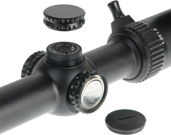 Изображение товара Оптический прицел Veber Wolf 1.25-4.5x26 IR FD07 (загонник)