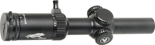 Изображение товара Оптический прицел Veber Wolf 1.25-4.5x26 IR FD07 (загонник)