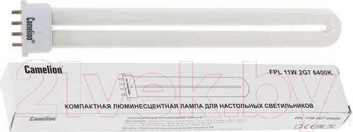 Изображение товара Лампа Camelion FPL 11W 2G7 6400K / 10381