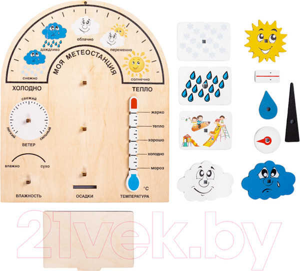 Изображение товара Развивающий игровой набор Десятое королевство Моя метеостанция / 04526