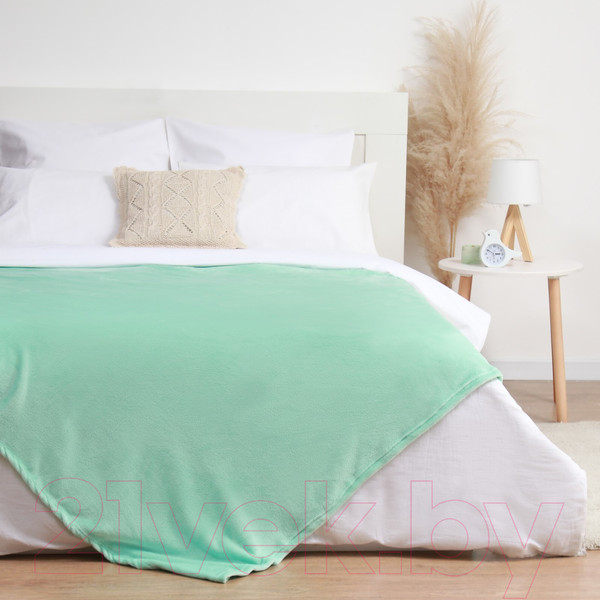 Изображение товара Плед Этель 10269357 (175x200, мятный)