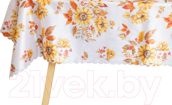 Изображение товара Скатерть Доляна Подсолнухи 145x180 / 10389087