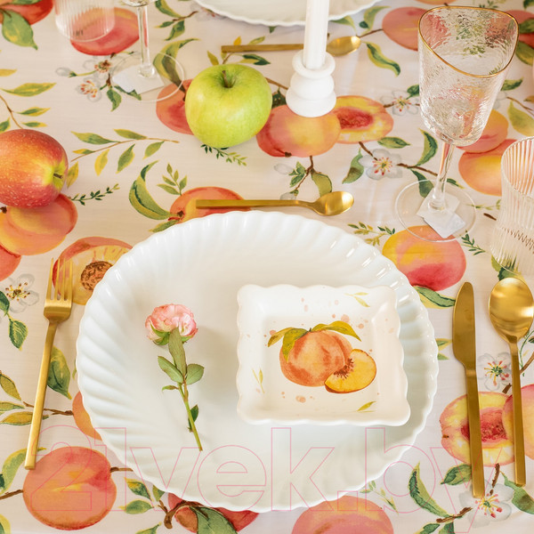 Изображение товара Скатерть Доляна Персики 145x220 / 10389097