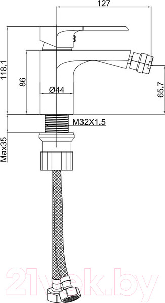 Изображение товара Смеситель Ekko EM5091