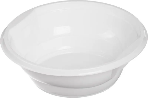 Изображение товара Набор одноразовых тарелок Мистерия 0.6л (50шт, белый)