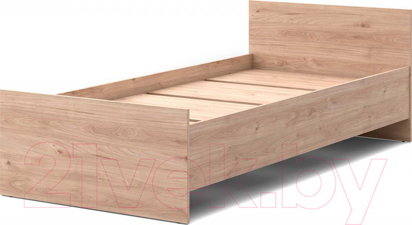 Изображение товара Односпальная кровать MySTAR Сноули 900 ИВ-121.04 (гикори кингстон)