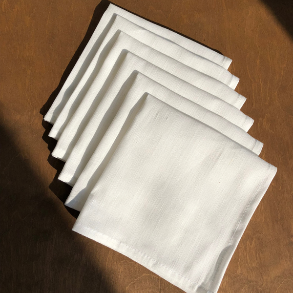 Изображение товара Набор сервировочных салфеток ОМурМебель белый (6шт)