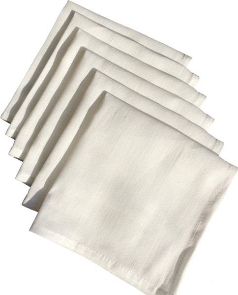 Изображение товара Набор сервировочных салфеток ОМурМебель белый (6шт)