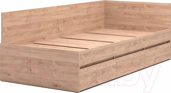 Изображение товара Кровать-тахта MySTAR Сноули 900 ИВ-121.17 (гикори кингстон)