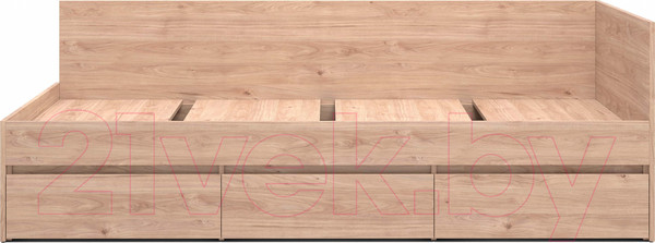 Изображение товара Кровать-тахта MySTAR Сноули 900 ИВ-121.17 (гикори кингстон)