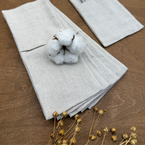 Изображение товара Конверт для столовых приборов ОМурМебель серый (6шт)