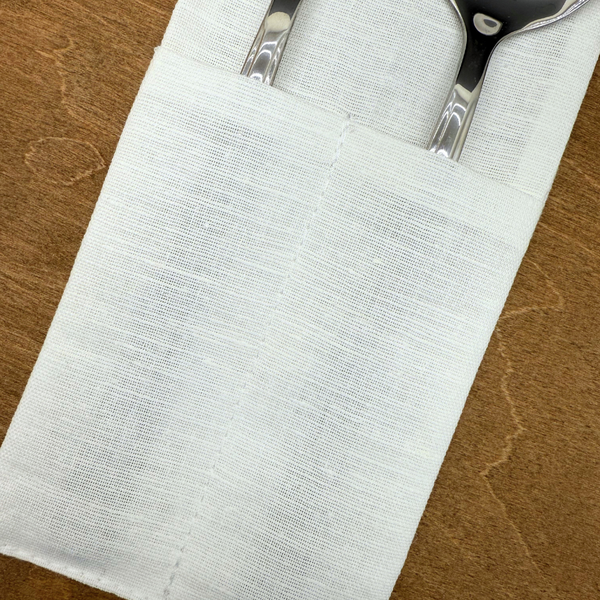 Изображение товара Конверт для столовых приборов ОМурМебель белый (6шт)