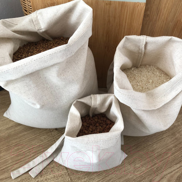 Изображение товара Набор мешков для хранения ОМурМебель Серый (3шт)