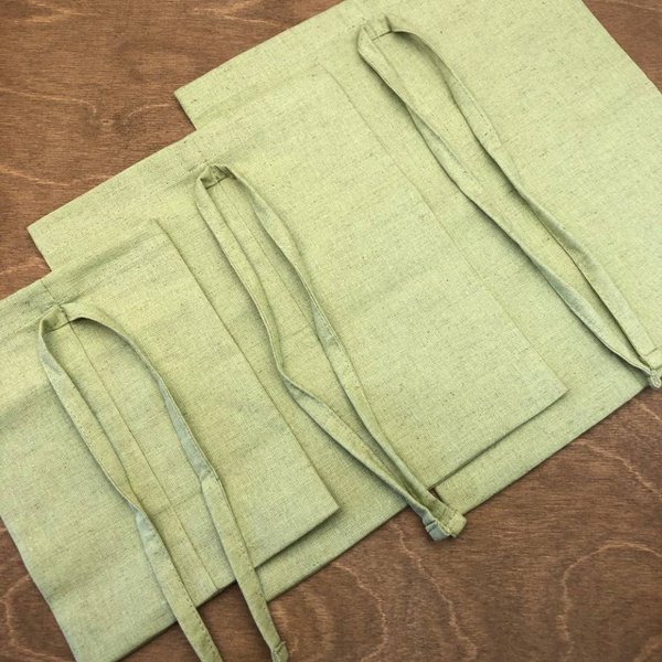 Изображение товара Набор мешков для хранения ОМурМебель Зеленый (3шт)