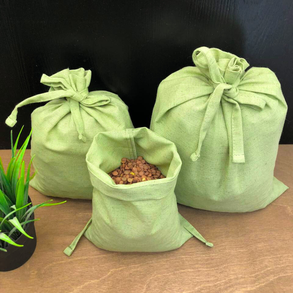 Изображение товара Набор мешков для хранения ОМурМебель Зеленый (3шт)