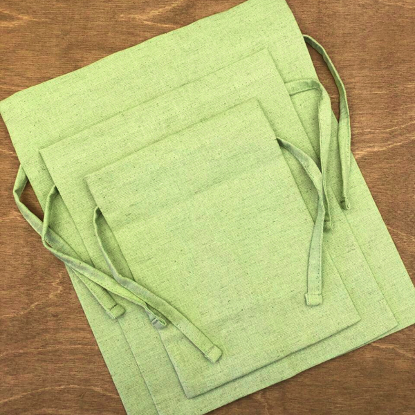 Изображение товара Набор мешков для хранения ОМурМебель Зеленый (3шт)