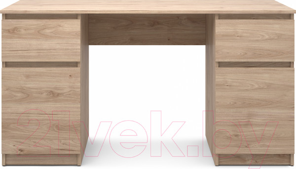 Изображение товара Письменный стол MySTAR Сноули 2д2я ИВ-121.12 (гикори кингстон)