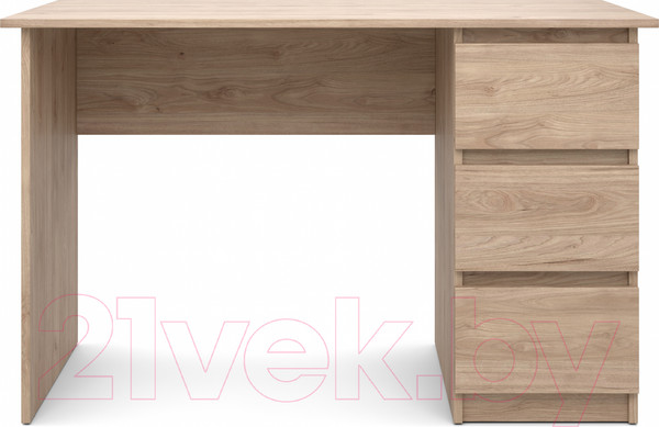 Изображение товара Письменный стол MySTAR Сноули 3я ИВ-121.13 (гикори кингстон)